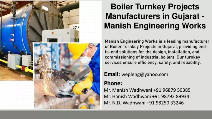 boiler turnkey projects manufacturers in gujarat