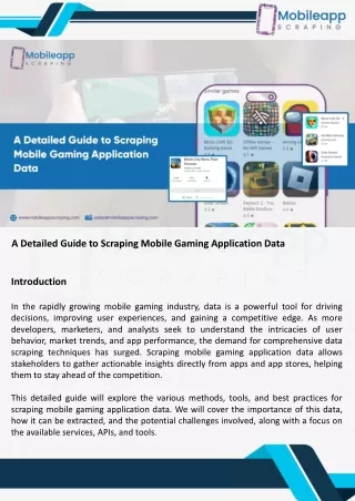 A Detailed Guide to Scraping Mobile Gaming Application Data.ppt