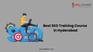 Best SEO training Course in Hyderabad-Skillfloor