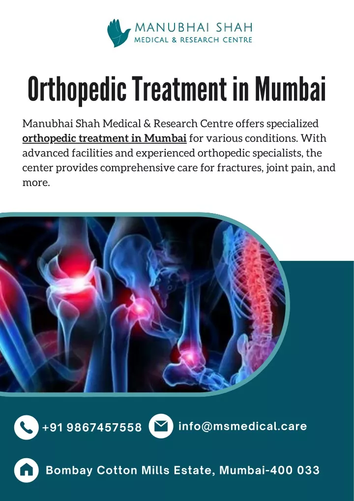 orthopedic treatment in mumbai