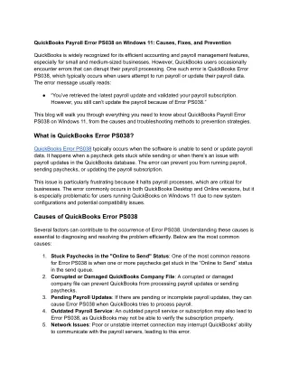 quickbooks payroll error ps038 on windows