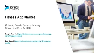 Fitness App Market Trends | 2032