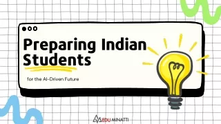 preparing indian students