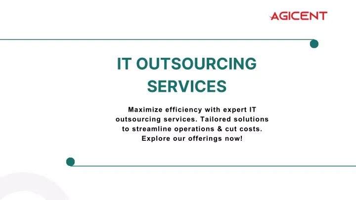 it outsourcing services