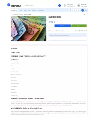 AUD $10 Bills - labofwealth.com