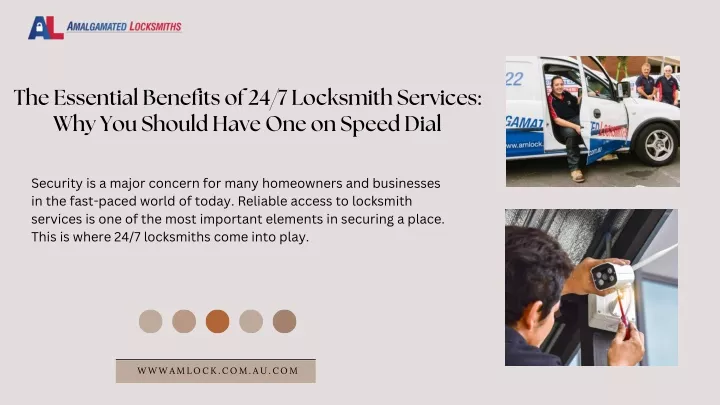 the essential benefits of 24 7 locksmith services