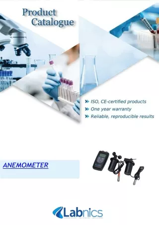 Anemometer 4×1.5AAA batteries