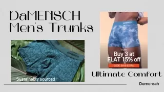 DaMENSCH Men's Trunks: Ultimate Comfort