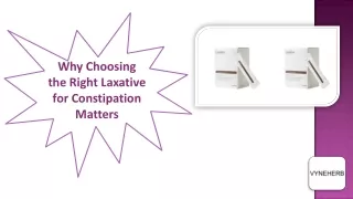 Why Choosing the Right Laxative for Constipation Matters