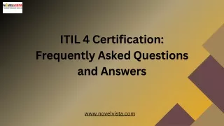 itil 4 certification frequently asked questions
