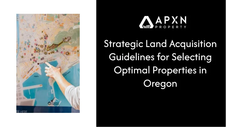 strategic land acquisition guidelines