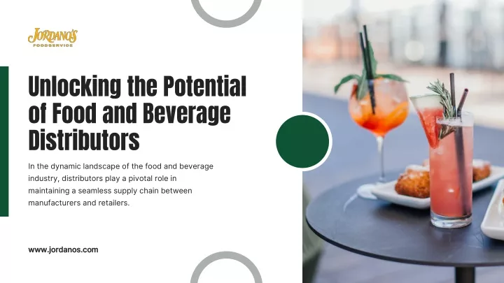 unlocking the potential of food and beverage