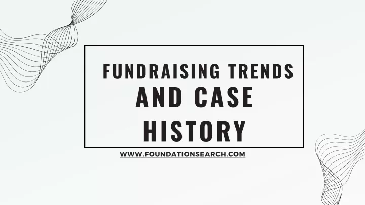 fundraising trends