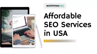 Affordable SEO Services in USA