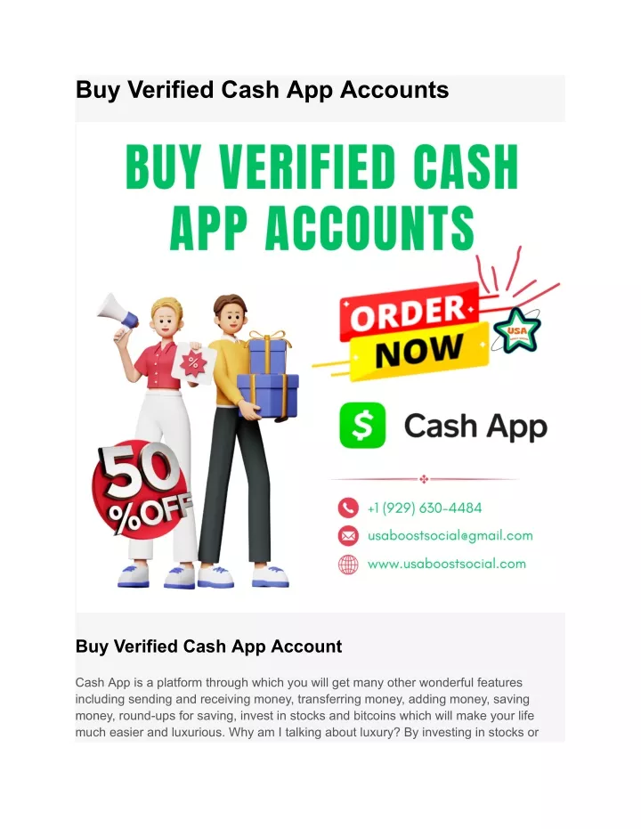 buy verified cash app accounts