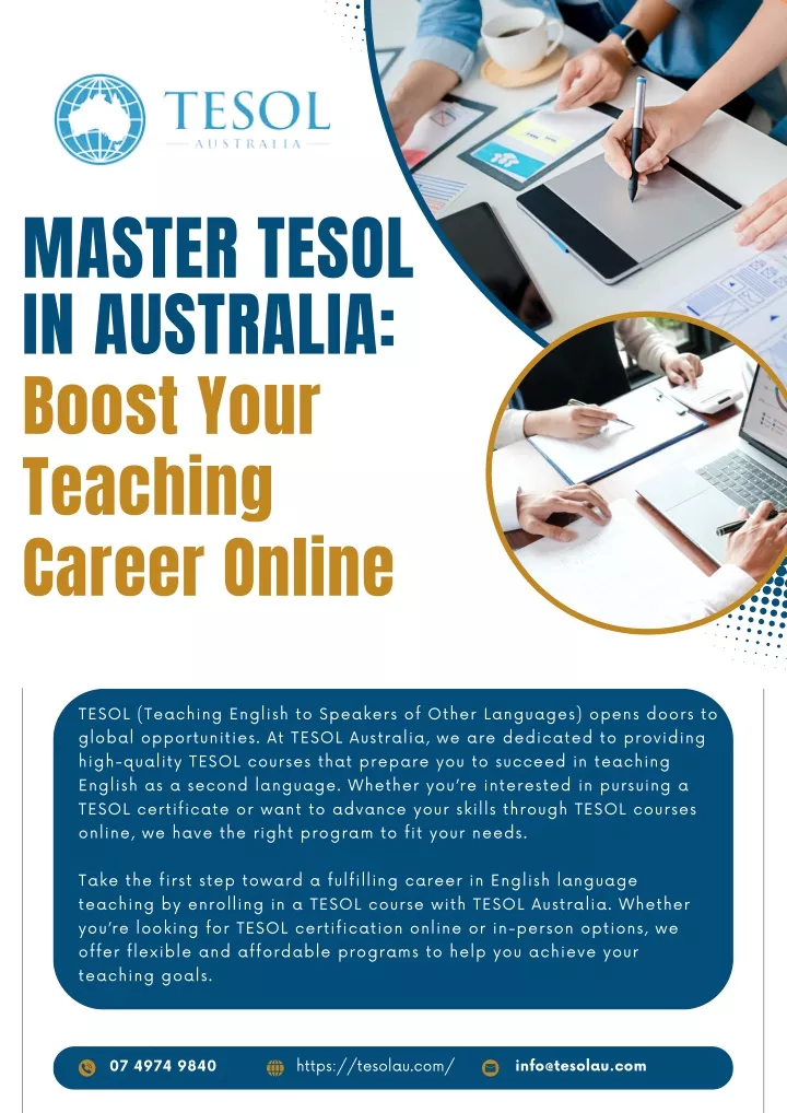 master tesol in australia boost your teaching