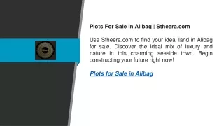 Plots For Sale In Alibag  Stheera.com