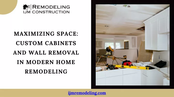 maximizing space custom cabinets and wall removal