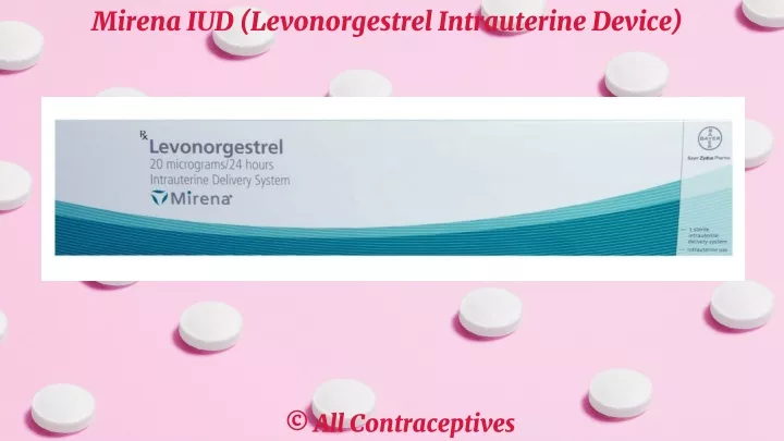 mirena iud levonorgestrel intrauterine device