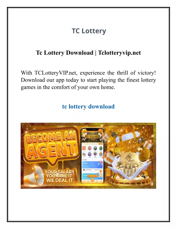 tc lottery download tclotteryvip net