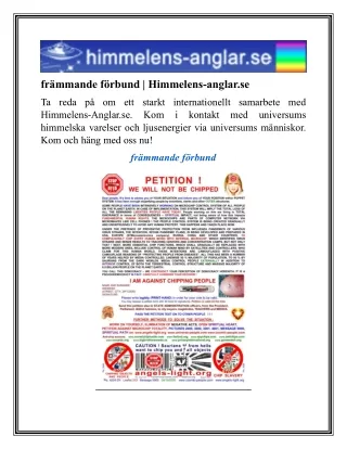 fr mmande f rbund himmelens anglar se