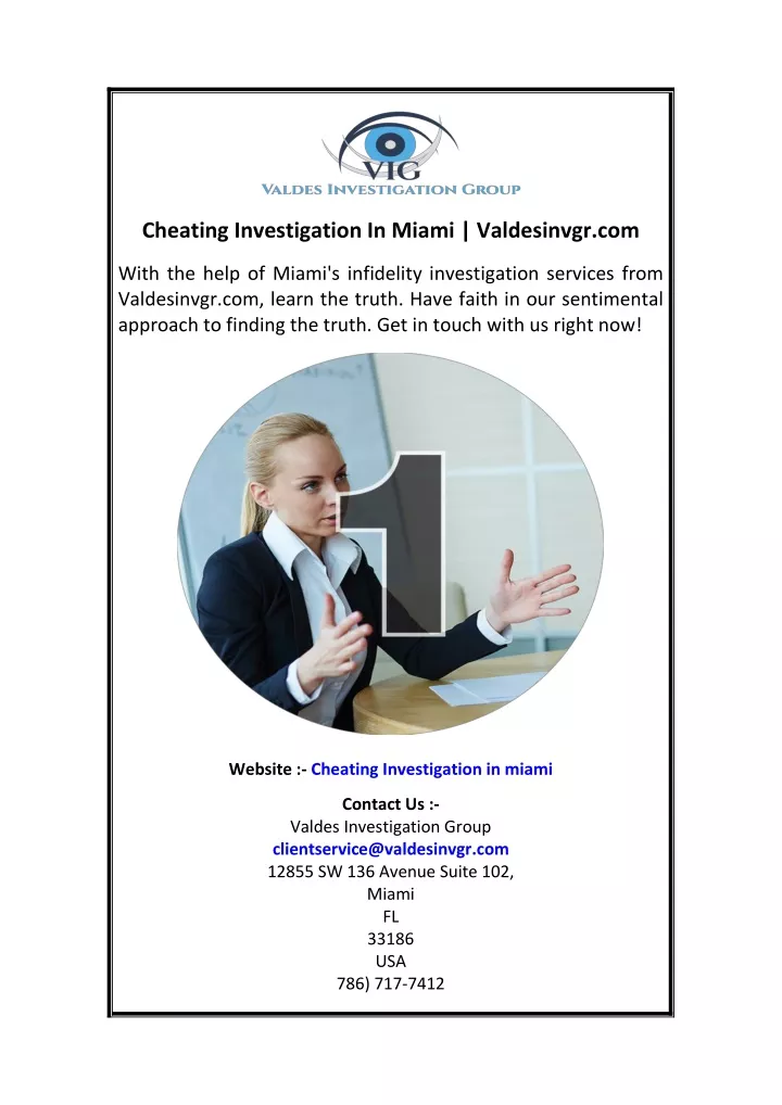 cheating investigation in miami valdesinvgr com