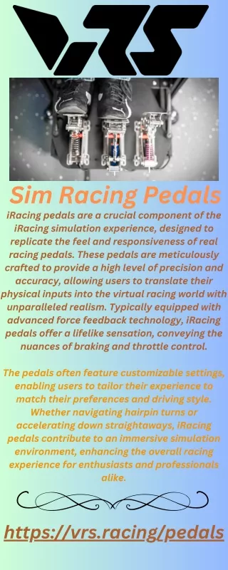 sim racing pedals