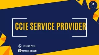 Understanding the CCIE Service Provider Blueprint