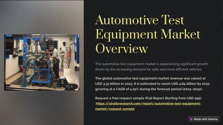 automotive test equipment market overview