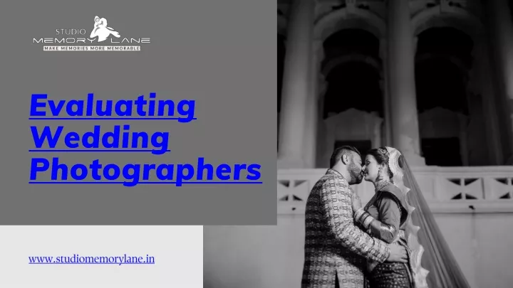 evaluating wedding photographers