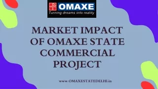 Market Impact of Omaxe State Commercial Project