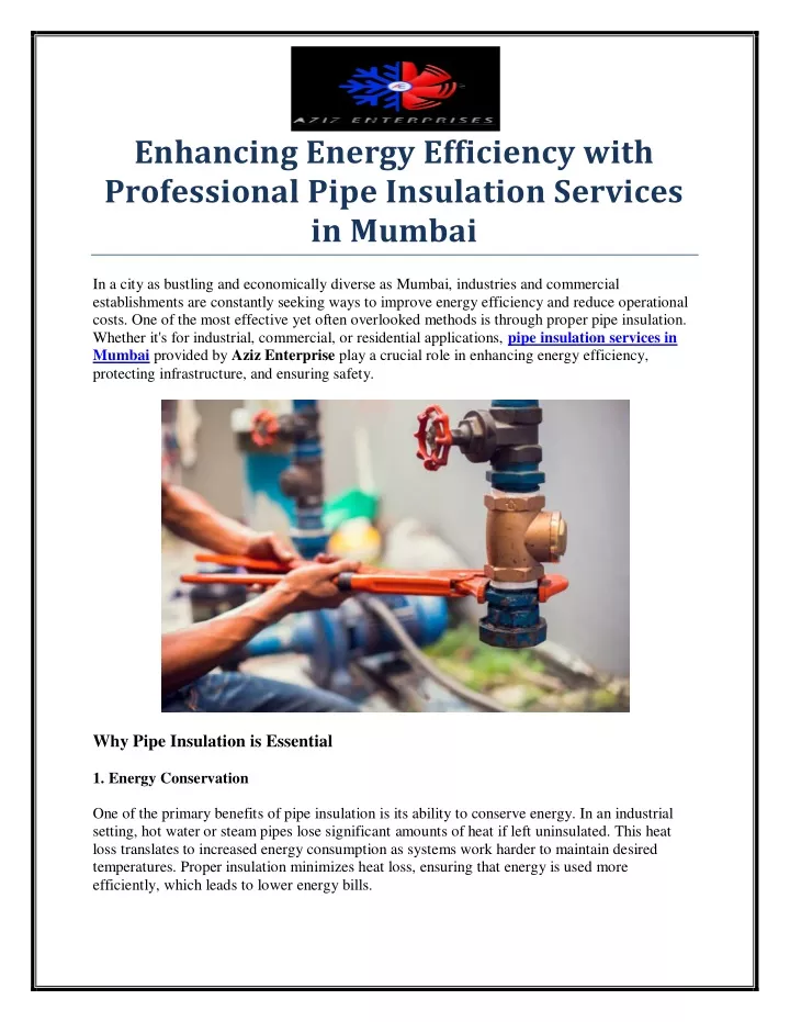 enhancing energy efficiency with professional