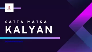 Connecting with the Satta Matka Kalyan Community