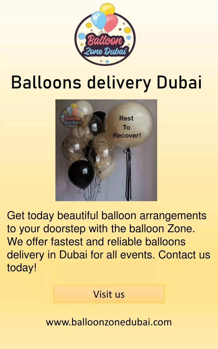 balloons delivery dubai