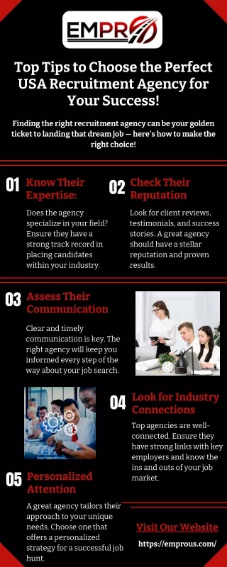 Top Tips to Choose the Perfect USA Recruitment Agency for Your Success!
