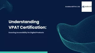 Understanding VPAT Certification: Ensuring Accessibility for Digital Products