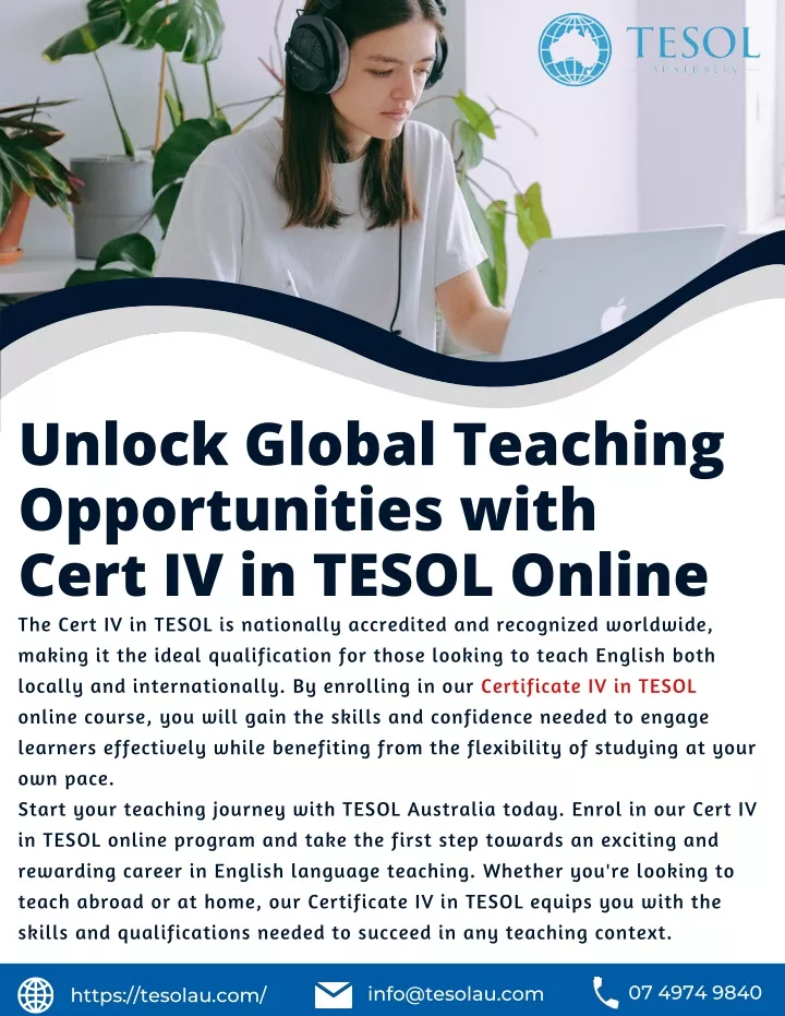 unlock global teaching opportunities with cert