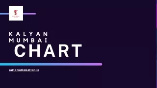 The Future of Kalyan Mumbai Chart Analysis in Satta Matka