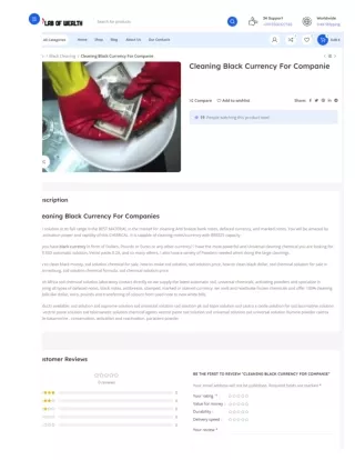 Cleaning Black Currency For Companie - labofwealth.com