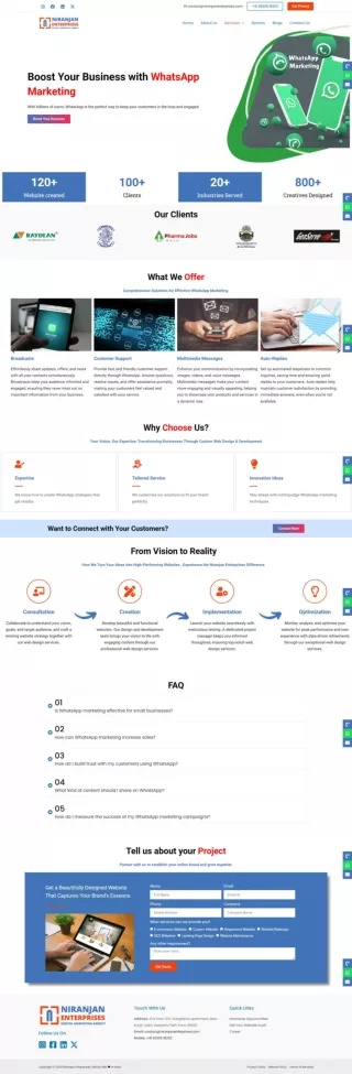 WhatsApp Marketing Service