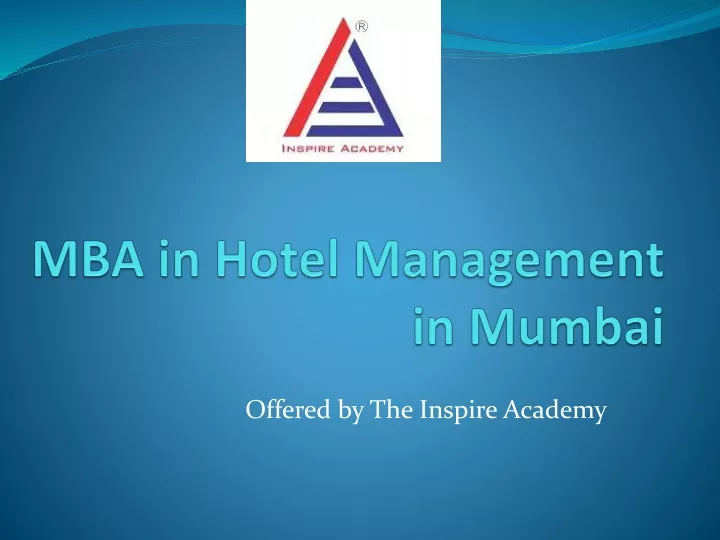 mba in hotel management in mumbai