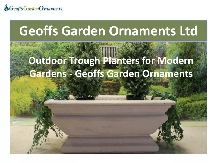 geoffs garden ornaments ltd