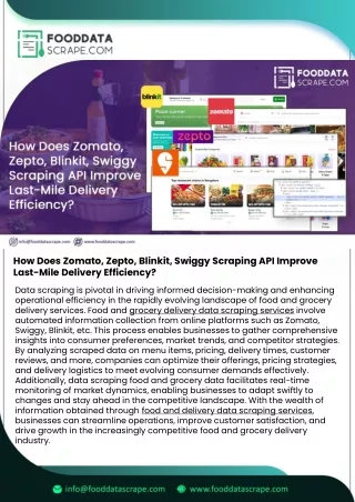 how does zomato zepto blinkit swiggy scraping