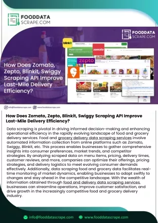how does zomato zepto blinkit swiggy scraping
