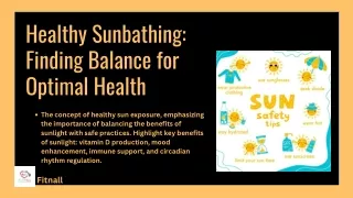 Mastering Safe Sunbathing Tips for Health and Protection