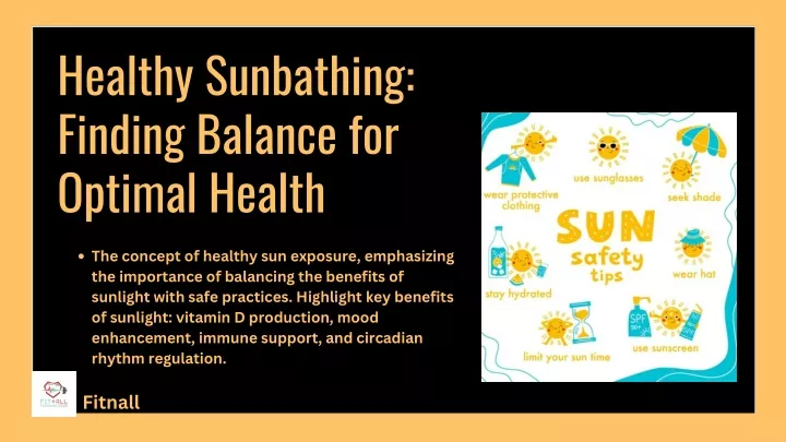 healthy sunbathing finding balance for optimal