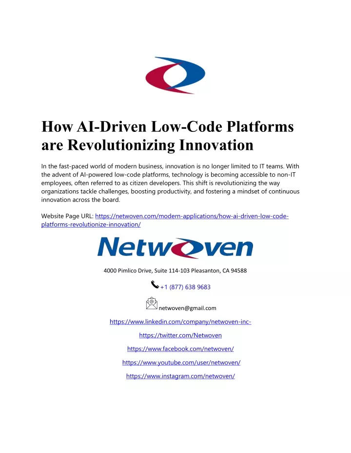 how ai driven low code platforms