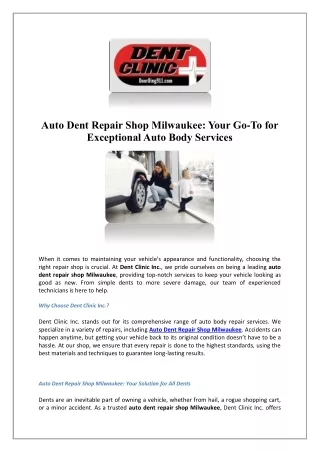 Best Auto Repair Brookfield | Brookfield, WI