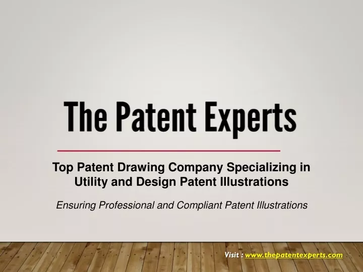 top patent drawing company specializing