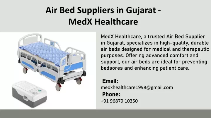 air bed suppliers in gujarat medx healthcare